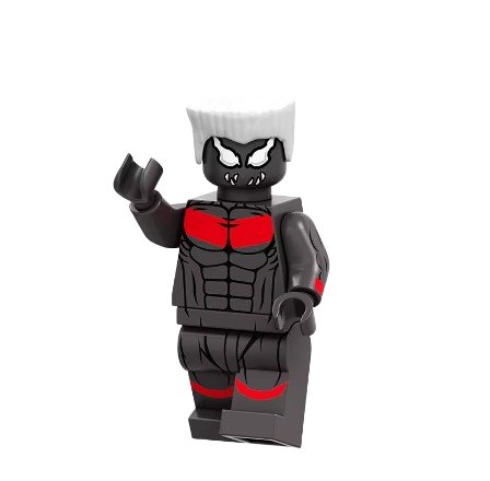 Venom Panther Spiderman Steel Lux Captain PG1640 Custom Bricks Semut Toys Minifigure Collection