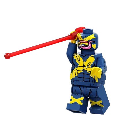 Venom Panther Spiderman Steel Lux Captain PG1643 Custom Bricks Semut Toys Minifigure Collection