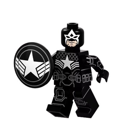 Venom Panther Spiderman Steel Lux Captain PG1644 Custom Bricks Semut Toys Minifigure Collection