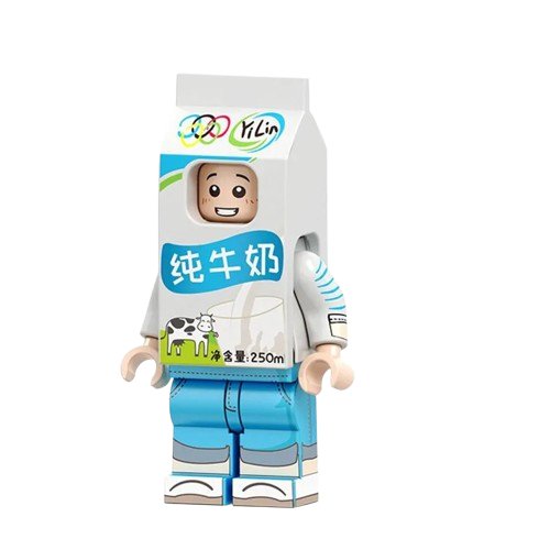 Milk And Carbonated Drinks Figures Series PG1298 Bricks Semut Toys Minifigure Collection
