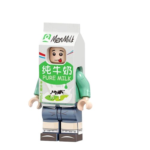 Milk And Carbonated Drinks Figures Series PG1299 Bricks Semut Toys Minifigure Collection