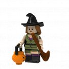 Halloween Series Pierce Model Alice Little Witch PG1677 Bricks Semut Toys Minifigure Collection