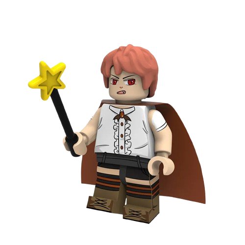 Halloween Series Pierce Model Alice Little Witch PG1680 Bricks Semut Toys Minifigure Collection