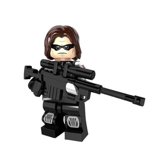 Super Heroes Two Face Death Shooter Iker PG259 Bricks Semut Toys Minifigure Collection