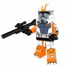 White Yellow Utapau Trooper Commander Appo Space PG751 Semut Toys Minifigure Collection