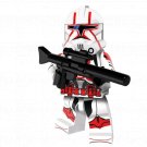 White Yellow Utapau Trooper Commander Appo Space PG752 Semut Toys Minifigure Collection