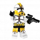 White Yellow Utapau Trooper Commander Appo Space PG757 Semut Toys Minifigure Collection