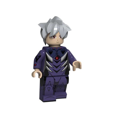 Cartoon Movie EVA Neon Genesis Evangelion Asuka PG1438 Semut Toys Minifigure Collection