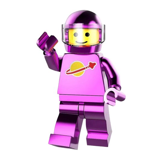 Chrome Golden Series Astronaut Space Man PG1140 Semut Toys Minifigure Collection
