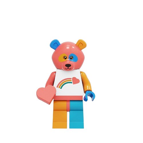 Fast food Series Pizza Ice Cream Fries Peanut Fruit PG2226 Semut Toys Minifigure Collection
