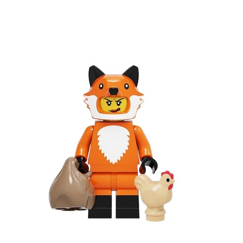Fast food Series Pizza Ice Cream Fries Peanut Fruit PG2227 Semut Toys Minifigure Collection