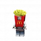 Fast food Series Pizza Ice Cream Fries Peanut Fruit PG1235 Semut Toys Minifigure Collection