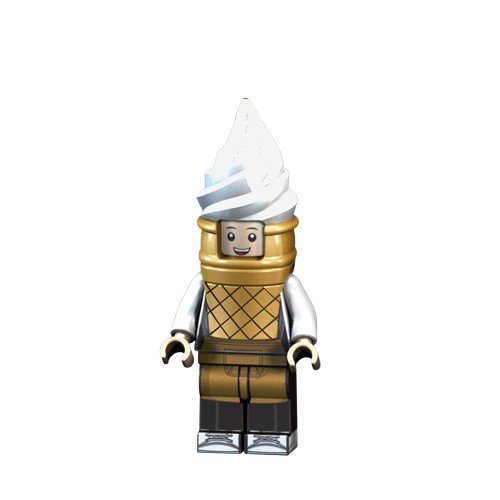 Fast food Series Pizza Ice Cream Fries Peanut Fruit PG1236 Semut Toys Minifigure Collection