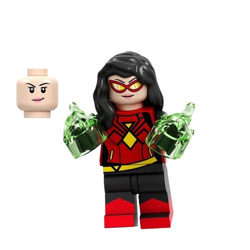 Super Heroes Building Blocks Bricks Carnage Punk Black PG1738 Semut Toys Minifigure Collection