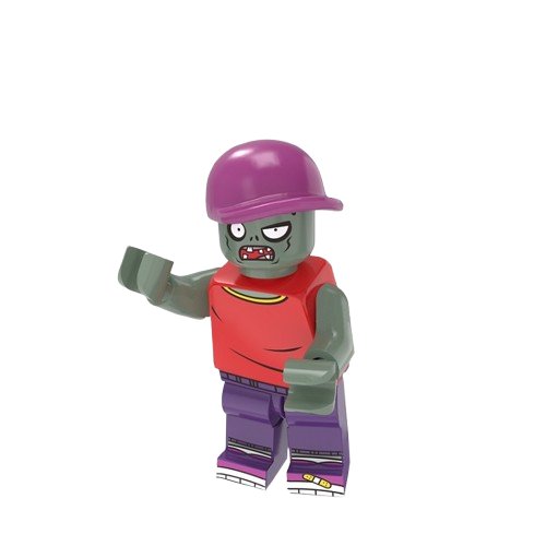 Plants VS. Zombies Building Blocks Game Figure Farmer Iron PG1790 Semut Toys Minifigure Collection