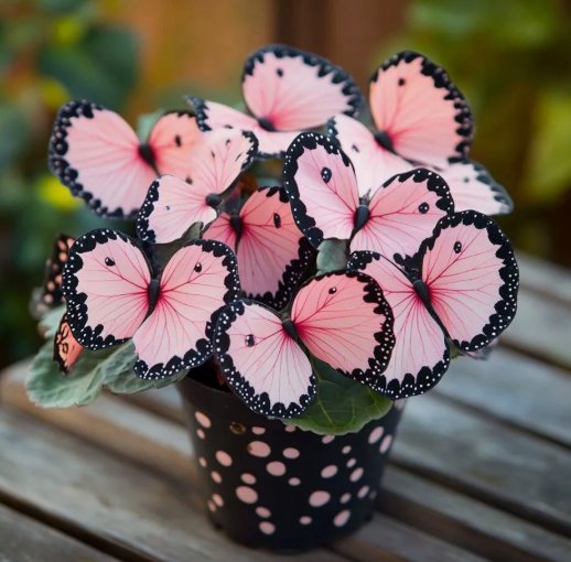 Moonlight Butterfly Begonia Flower Seeds Beautiful Spring Plant Pink Us Seller Buy Seeds Online