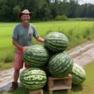 12 Florida Giant Watermelon Seeds Heirloom Non Gmo Organic Buy Seeds Online