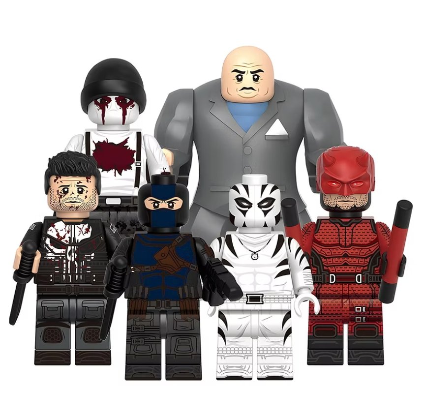 Daredevil Born Again Minifigure Set Semut Toys Minifigure Collection