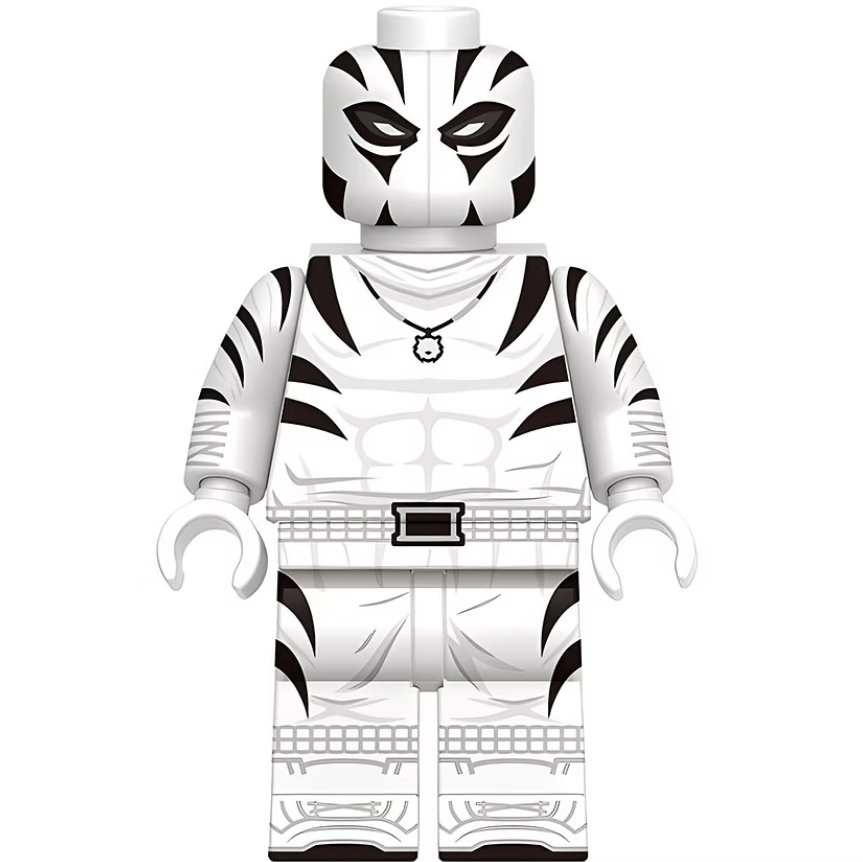 White Tiger Semut Toys Minifigure Collection