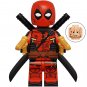 Deadpool (Gold Desert Eagle) Semut Toys Minifigure Collection
