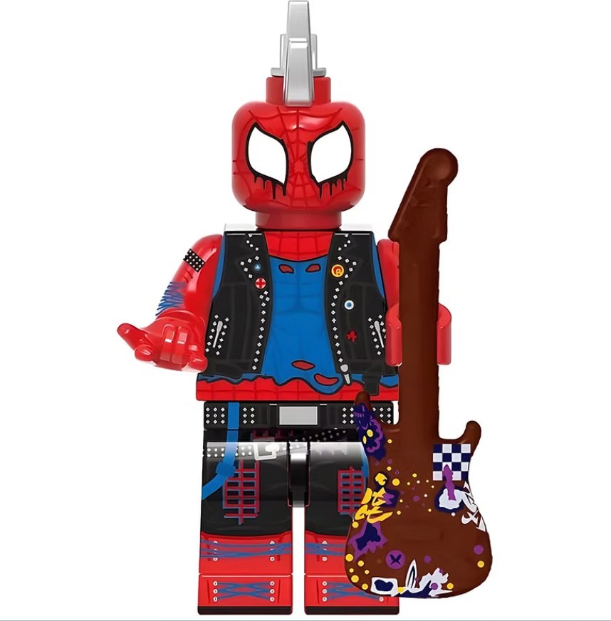 Spider-Punk Semut Toys Minifigure Collection