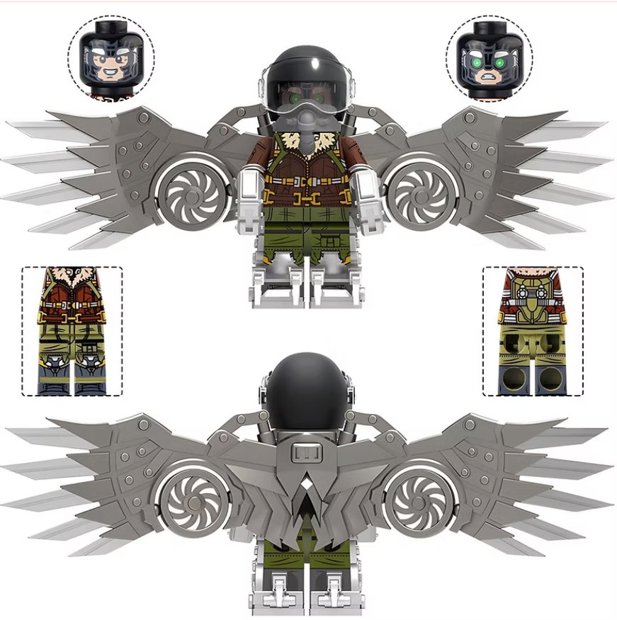 Vulture Semut Toys Minifigure Collection