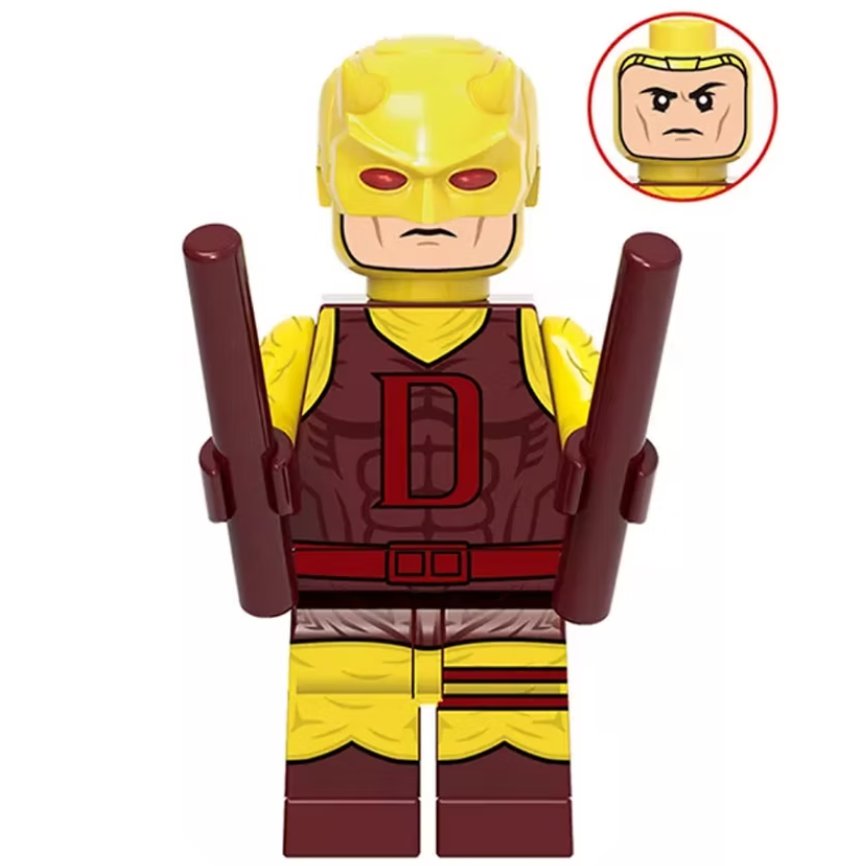 Classic Daredevil Minifigure Semut Toys Minifigure Collection