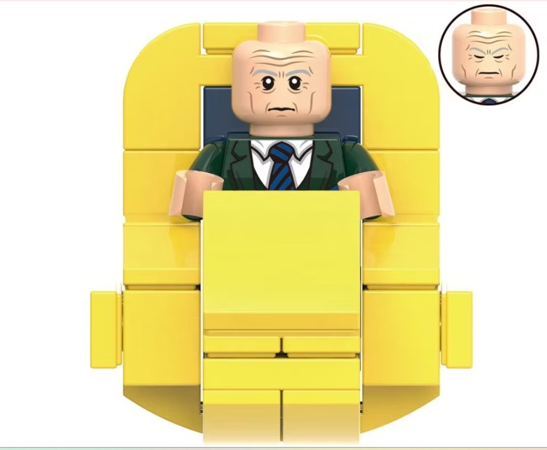 Professor X Minifigure Semut Toys Minifigure Collection