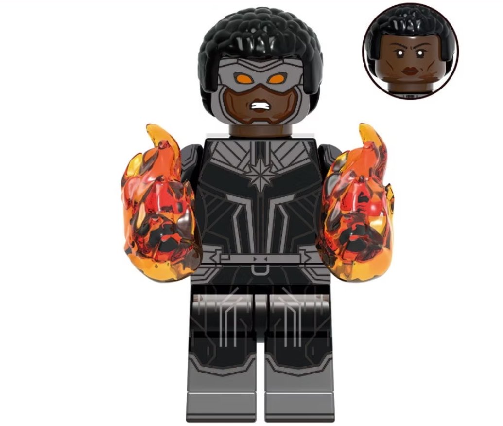 Captain Marvel Minifigure Semut Toys Minifigure Collection