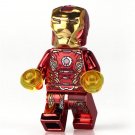 Chrome Iron Man Minifigure Semut Toys Minifigure Collection