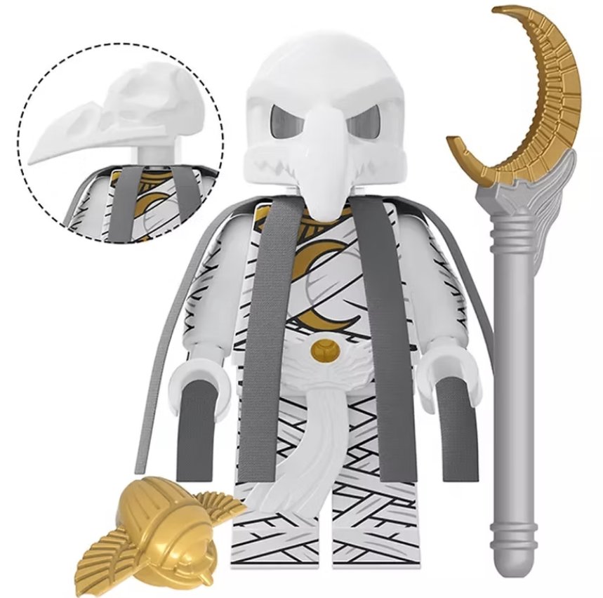 Khonshu Minifigure Semut Toys Minifigure Collection