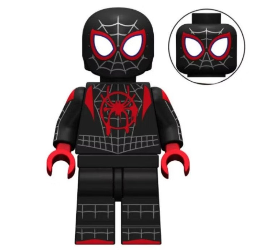 Miles Morales Spider-Man Minifigure Semut Toys Minifigure Collection