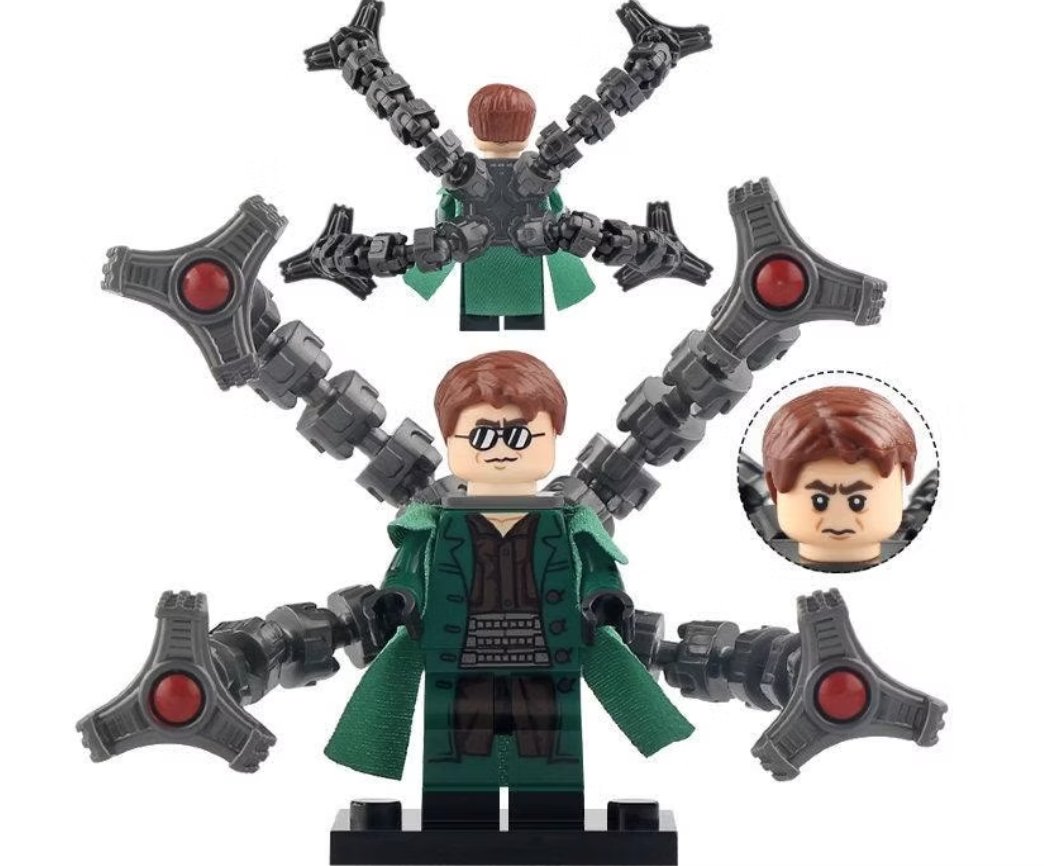 Doctor Octopus Minifigure Semut Toys Minifigure Collection