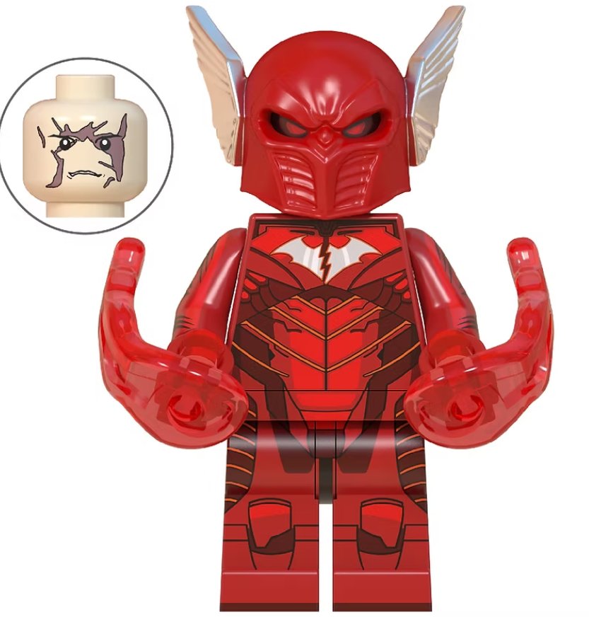 Red Death Minifigure Semut Toys Minifigure Collection