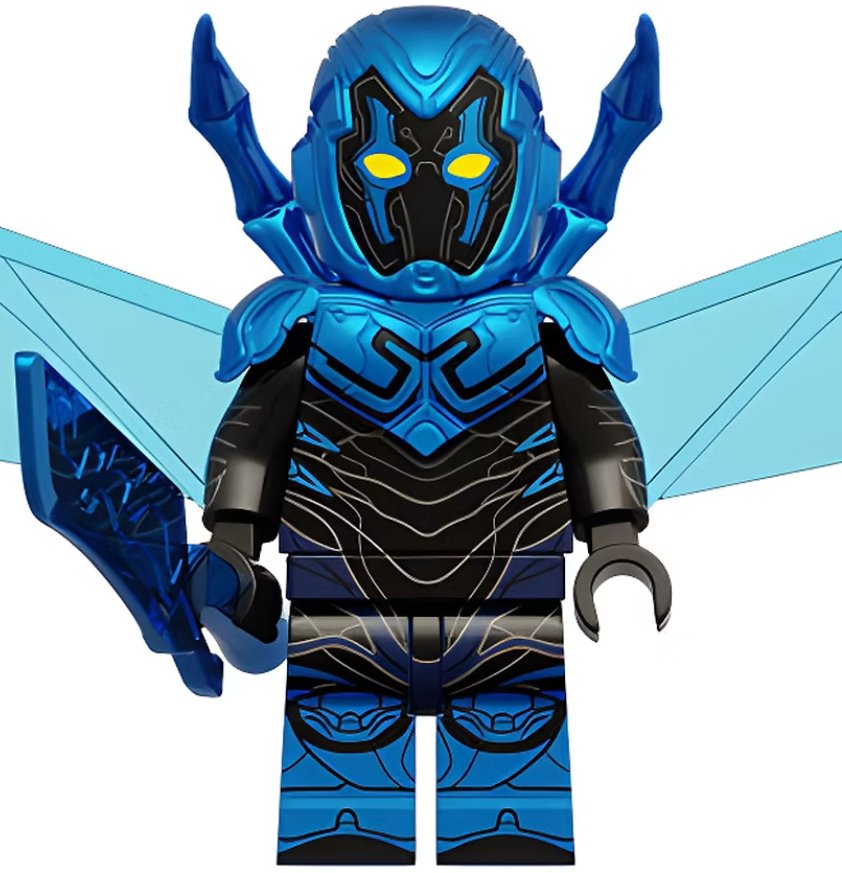 Blue Beetle Minifigure Semut Toys Minifigure Collection