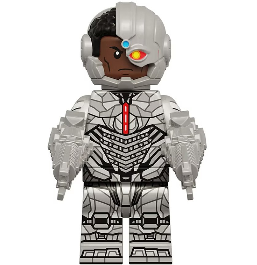 Cyborg Minifigure Semut Toys Minifigure Collection