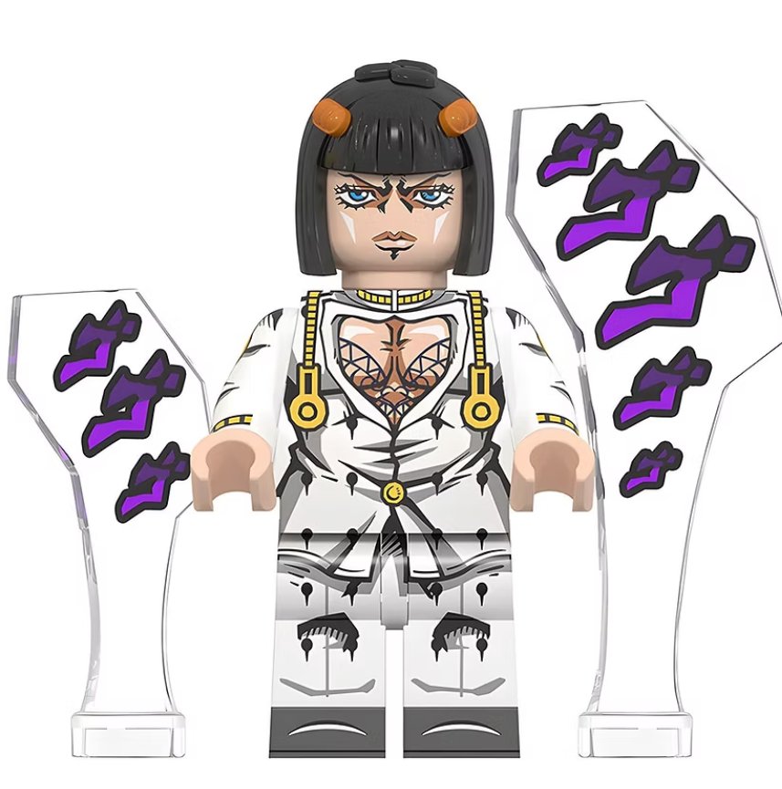 Bruno Bucciarati Minifigure Semut Toys Minifigure Collection