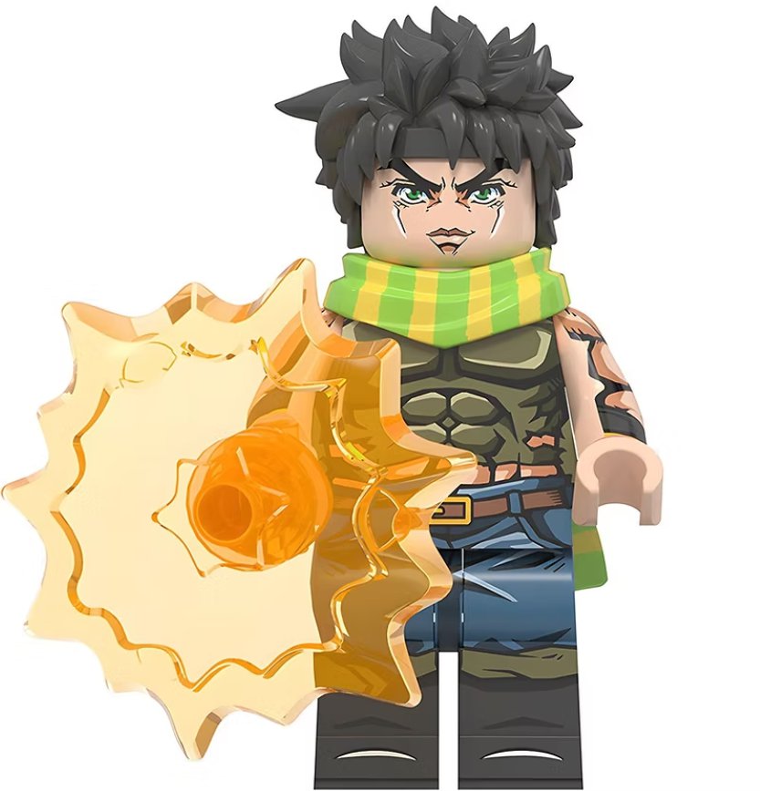 Joseph Joestar Minifigure Semut Toys Minifigure Collection