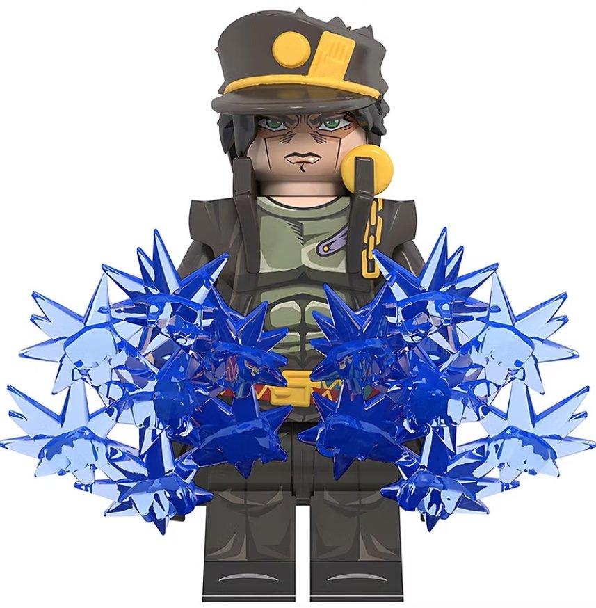 Jotaro Kujo Minifigure (Stardust Crusaders) Semut Toys Minifigure Collection