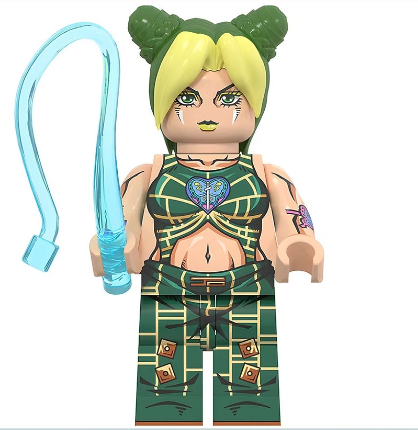 Jolyne Cujoh Minifigure Semut Toys Minifigure Collection