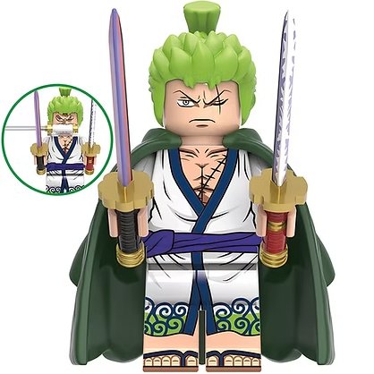 Roronoa Zoro Minifigure Semut Toys Minifigure Collection
