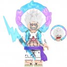Luffy Nika Gear 5 Blue Minifigure Semut Toys Minifigure Collection