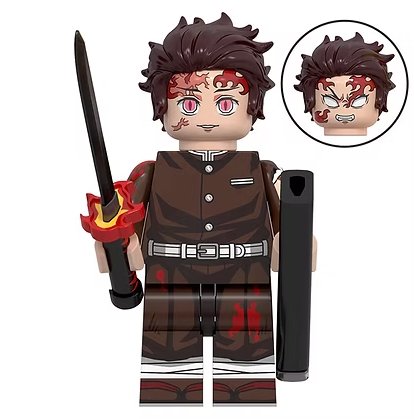Tanjiro Kamado Minifigure Semut Toys Minifigure Collection
