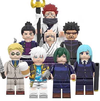 Jujutsu Kaisen Season 2 Set Minifigure Semut Toys Minifigure Collection