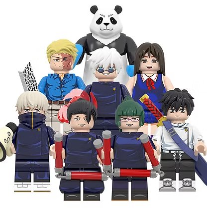 Jujutsu Kaisen 0 Set Minifigure Semut Toys Minifigure Collection