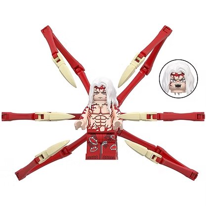 Muzan Kibutsuji Minifigure Semut Toys Minifigure Collection