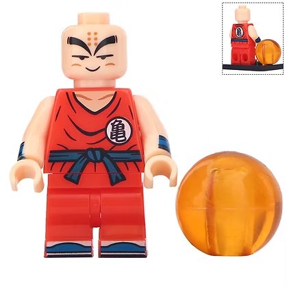 Krillin Minifigure Semut Toys Minifigure Collection
