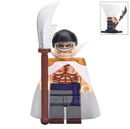 White Beard Minifigure Semut Toys Minifigure Collection