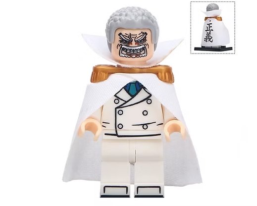 Monkey D. Garp Minifigure Semut Toys Minifigure Collection