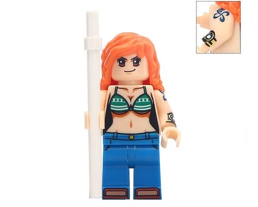Nami Minifigure Semut Toys Minifigure Collection